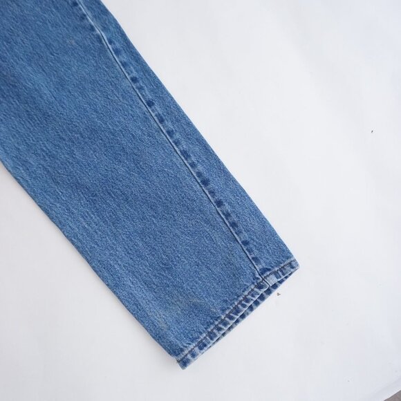 Harley-Davidson Mid-Wash Relaxed Biker 100% Cotton Blue Denim Jeans 38x30 - Picture 4 of 8